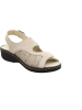 Hickersberger Komfort Sandale in beige