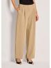 MADELEINE Palazzohose mit weitem Bein in beige