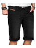 Alessandro Salvarini Jeansshorts Salvarini-Shorts-Multi3 in Schwarz