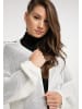 myMo ROCKS Damen Strickjacke in Weiss