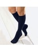 Hudson Baumwolle Kniestrümpfe 1 Paar Relax Cotton in marine