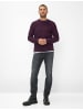 BRAX  Pullover in blackberry