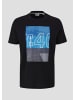 s.Oliver T-Shirt kurzarm in Schwarz