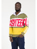 PLUS EIGHTEEN Herren Kapuzenpullover in Khaki