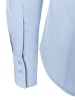 More & More klassische Business-Stretchbluse Billa in hellblau