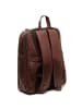 The Chesterfield Brand Wax Pull Up Business-Rucksack Leder 39 cm Laptopfach in brown