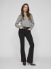 Vila Flared Jeans in Black Denim