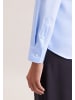 Seidensticker Hemdbluse Slim in Mittelblau