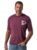 JP1880 Kurzarm T-Shirt in pflaume