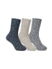 Yuhu Norweger Socken Jungen 3er Pack in Mehrfarbig
