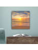 MuchoWow Leinwand bilder Sonnenuntergang Meer (BxH)