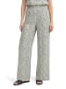 CARTOON Palazzo-Hose mit Bindegürtel in Cream/Khaki