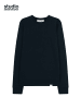 Studio Seidensticker Sweat-Shirt Regular in Schwarz