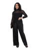 Ulla Popken Schlupfhose in schwarz