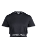 Gorilla Wear Colby Cropped T-Shirt - Schwarz