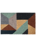 Beliani Fußmatte KIPMIK in Bunt - (W) 45 x (L) 75 cm