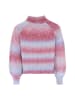 Usha Women Sweater in Rosa Gelb Mehrfarbig