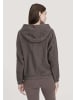 Hessnatur Softfleece Jacke in dunkles mauve