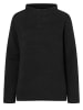 super.natural Merino Sweatshirt W COMPOUND PULLOVER in schwarz