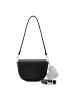 Seidenfelt Tahmela Schultertasche 18 cm in black