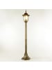 Licht-Erlebnisse Wegeleuchte Ø 19 x (H)102 cm in Gold Antik