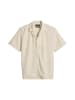 Marc O'Polo Kurzarm-Hemd regular in Medium Brown