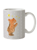 Mr. & Mrs. Panda Tasse Verliebter Bär ohne Spruch in Grau Pastell