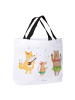Mr. & Mrs. Panda Tote Bag Waldtiere Aloha ohne Spruch in Weiß