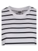 Urban Classics Urban Classics Damen Ladies Striped Boxy Tee in black/white