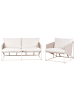 Beliani 2-tlg Lounge Set PONTE in Beige/Grau