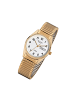 Regent Analog-Armbanduhr Regent Zugarmband gold mittel (ca. 33mm)