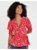 Threadbare Wickelshirt in Red