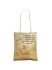 Mr. & Mrs. Panda shopping bag Waldtiere Picknick Design mit Spruch in Weiß