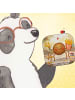 Mr. & Mrs. Panda Untersetzer Glas Spinne Agathe Pommes Design oh... in Weiß
