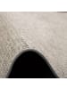 Snapstyle Sisal-Optik Designer Flachgewebe Teppich Pure Meliert Rund in Beige Grau