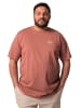 Men Plus Kurzarm T-Shirt in nougat