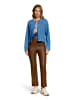 Betty Barclay Kunstleder-Leggings Slim Fit in Dark Coffee