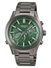 Casio Edifice Herrenuhr Solar Chrono Grau/Grün