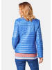 GOLDNER Steppjacke in zart glänzender Qualität in azurblau