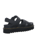 Dr. Martens Plateau Sandaletten in Schwarz