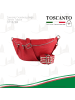 Toscanto Leder Gürteltasche Toscanto Tasche rot ca. 37cm