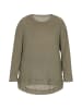 Usha Women Plus Size Blouse in Moss Green