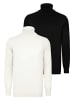 Felix Hardy Pullover in Ecru-Schwarz