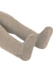 Normani Outdoor Sports 2er Pack Baby Merino Hose mit Füßen in Beige