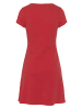 FLASHLIGHTS Shirtkleid in schwarz, rot