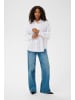 Kaffe Hemd langarm KAnoella Loose fit in Optical White