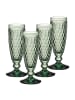 Villeroy & Boch 4er Set Sektgläser Boston Coloured 145 ml in Grün