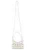 FELIPA Damen Handtasche in Wollweiss Melange