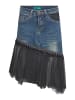 TOOCHE Rock "Jeansjupe Tüll" in blau