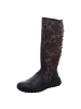 Think! Damenlangschaftstiefel warm flach  in  Schwarz